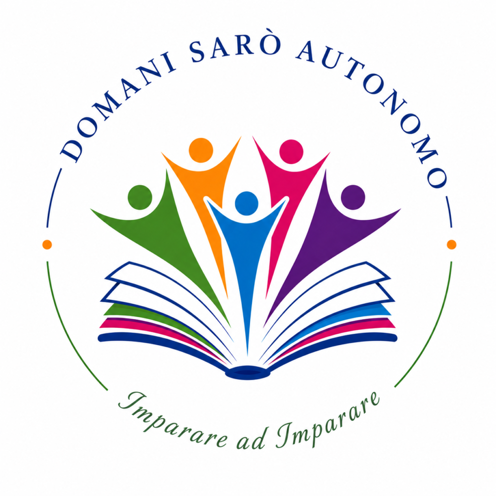 Logo DOMANI SARO' AUTONOMO - Imparare ad Imparare