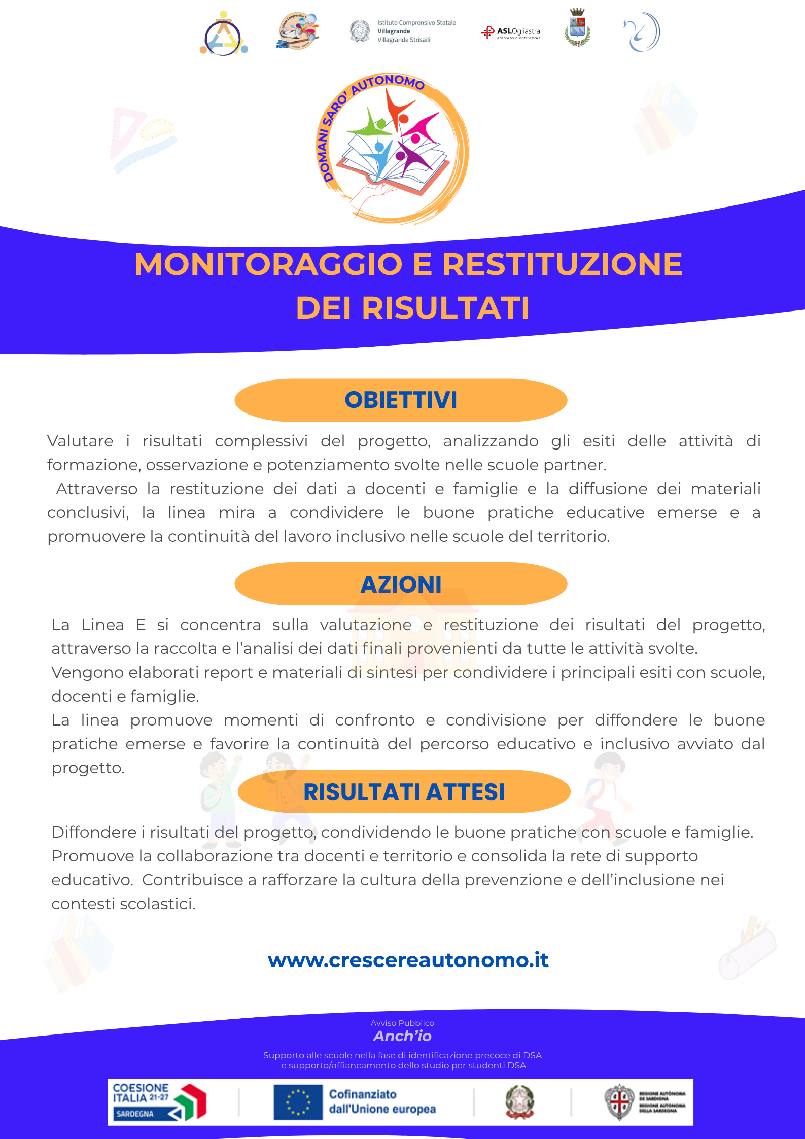 Monitoraggio e restituzione