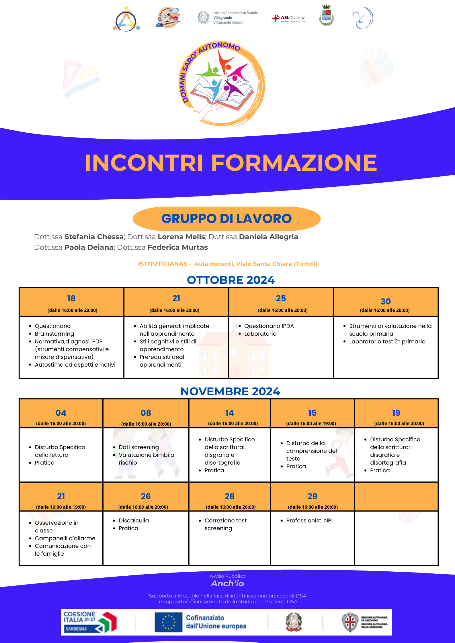 Locandina Formazione docenti